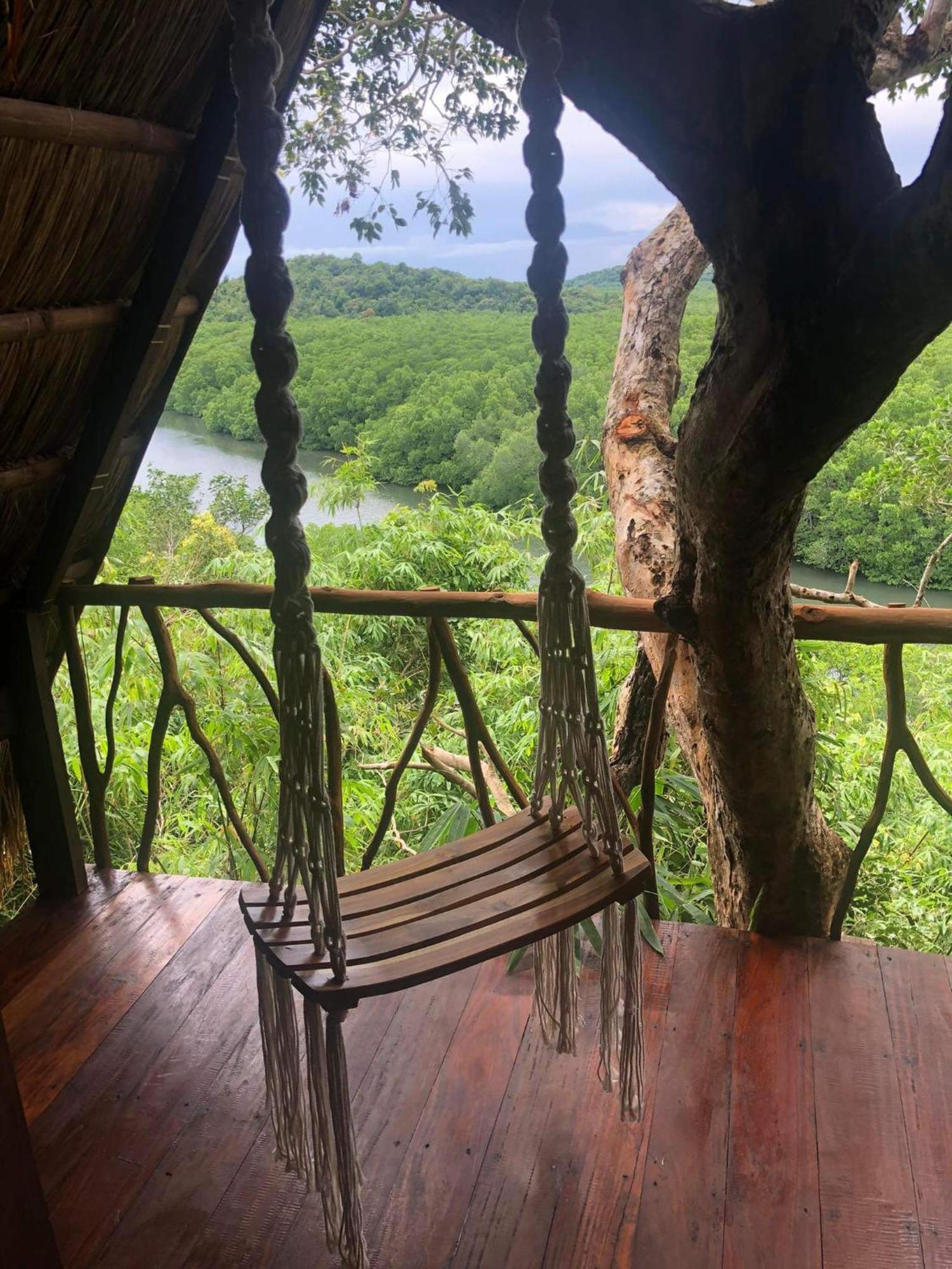 Sanctuaria Treehouses 布桑加 外观 照片